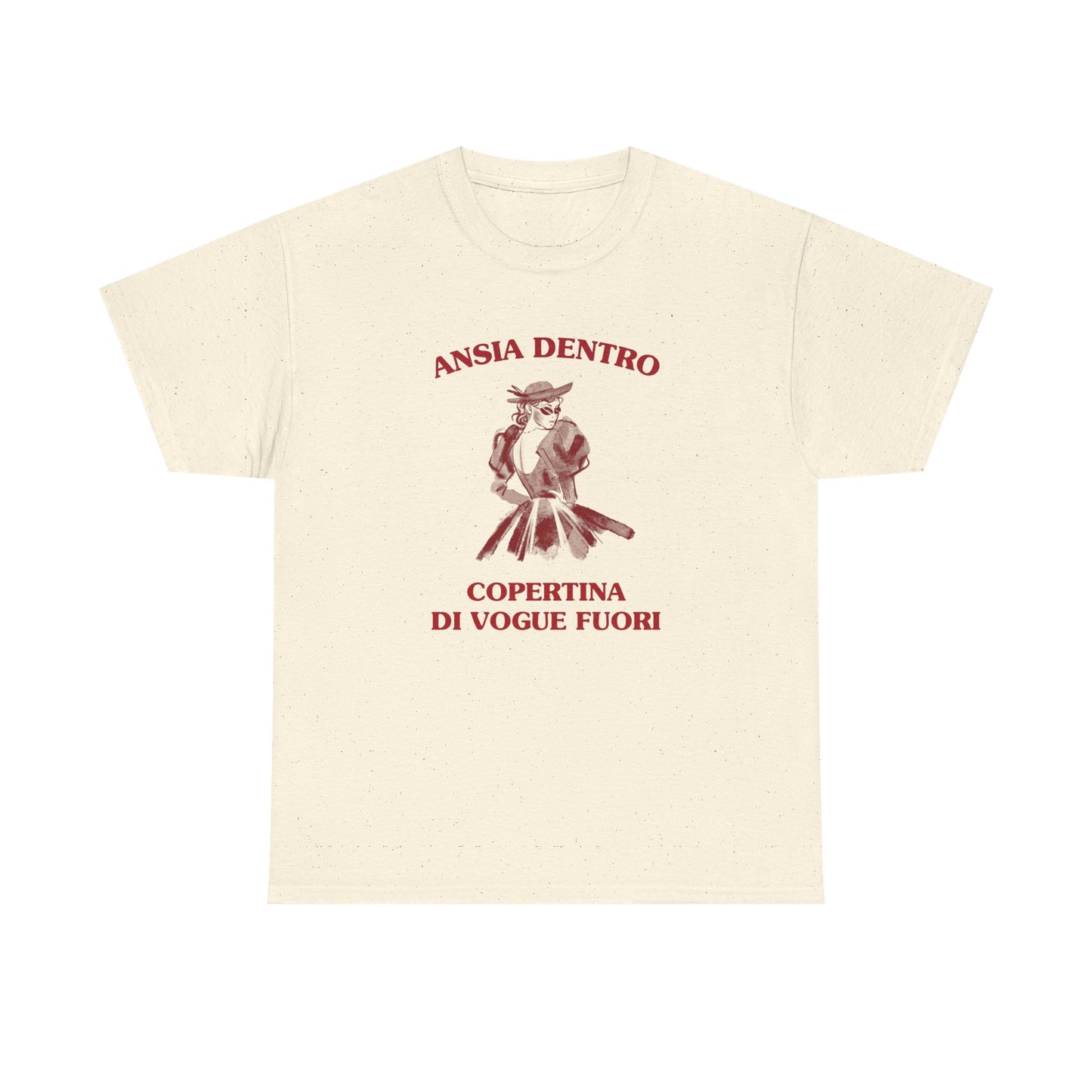 Ansia dentro, copertina di vogue fuori - T-SHIRT