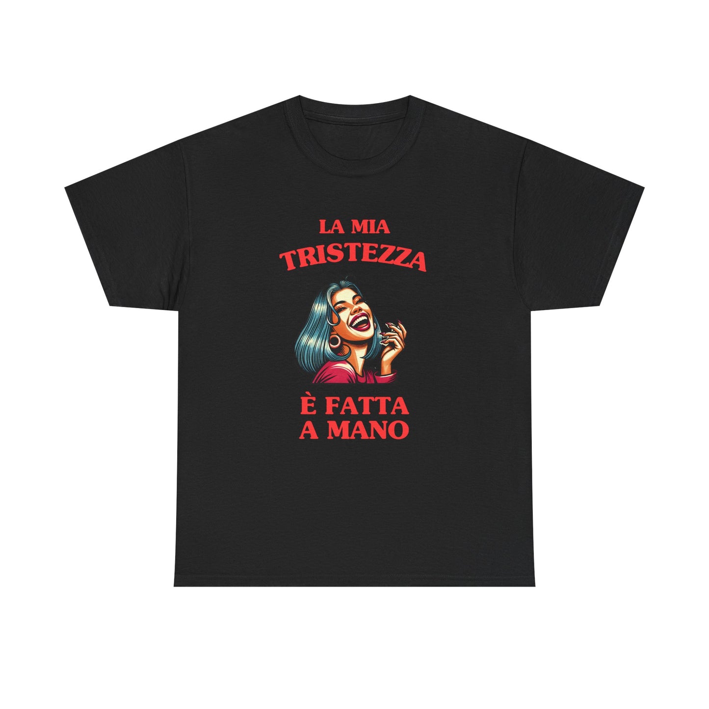 La mia tristezza è fatta a mano - T-SHIRT