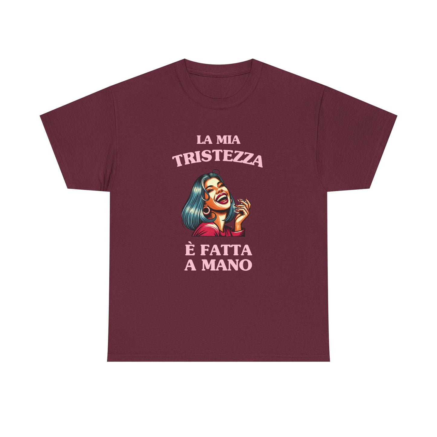 La mia tristezza è fatta a mano - T-SHIRT