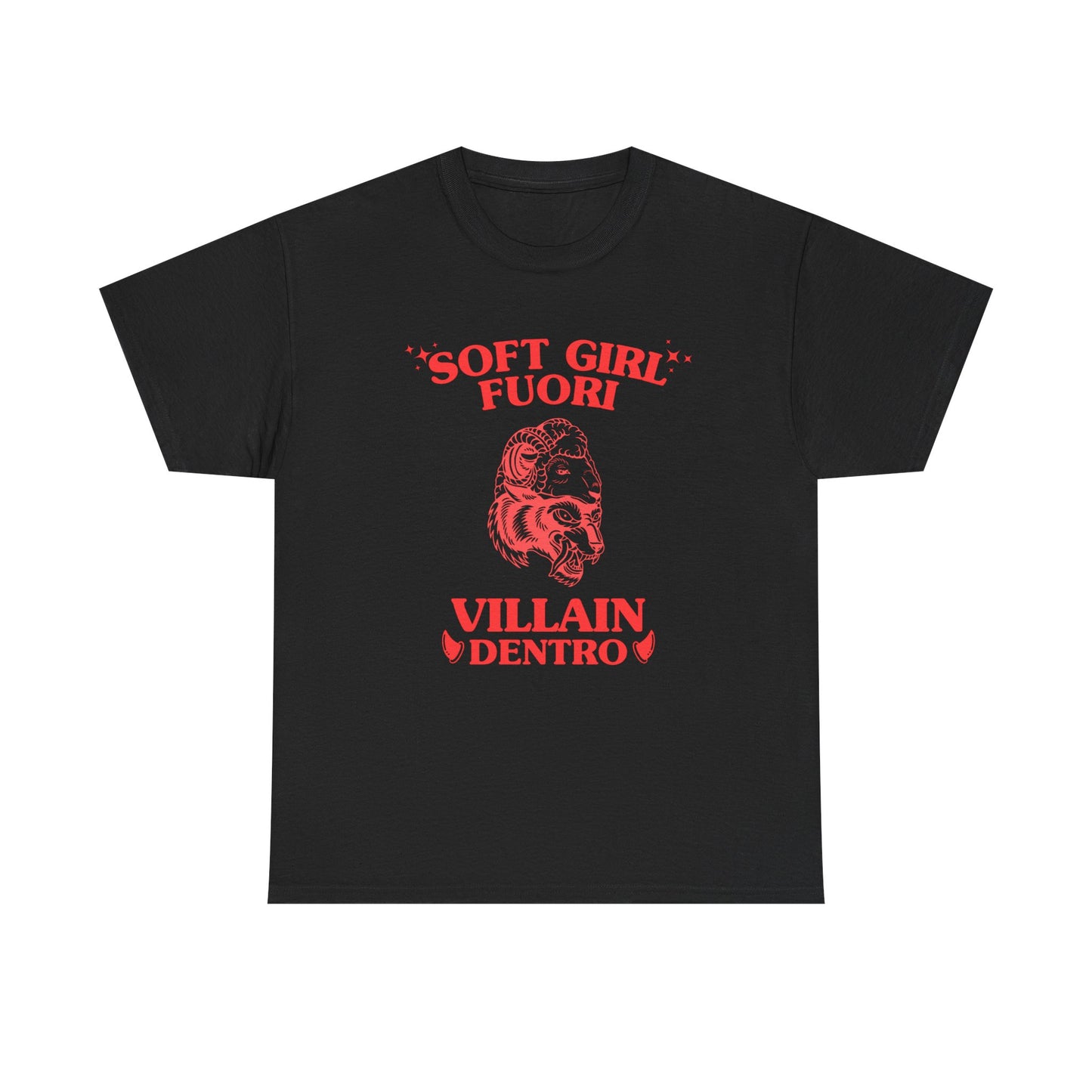 Soft girl fuori, villain dentro - T-SHIRT