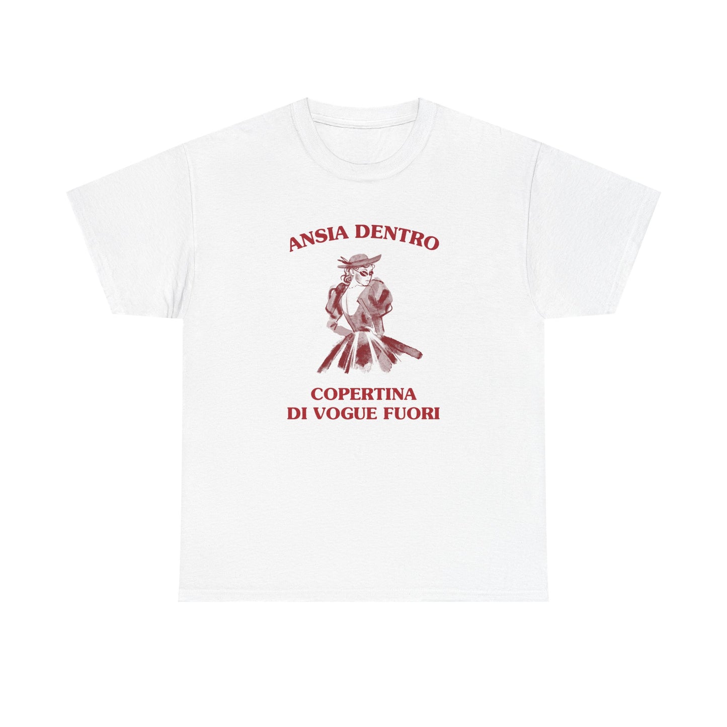 Ansia dentro, copertina di vogue fuori - T-SHIRT