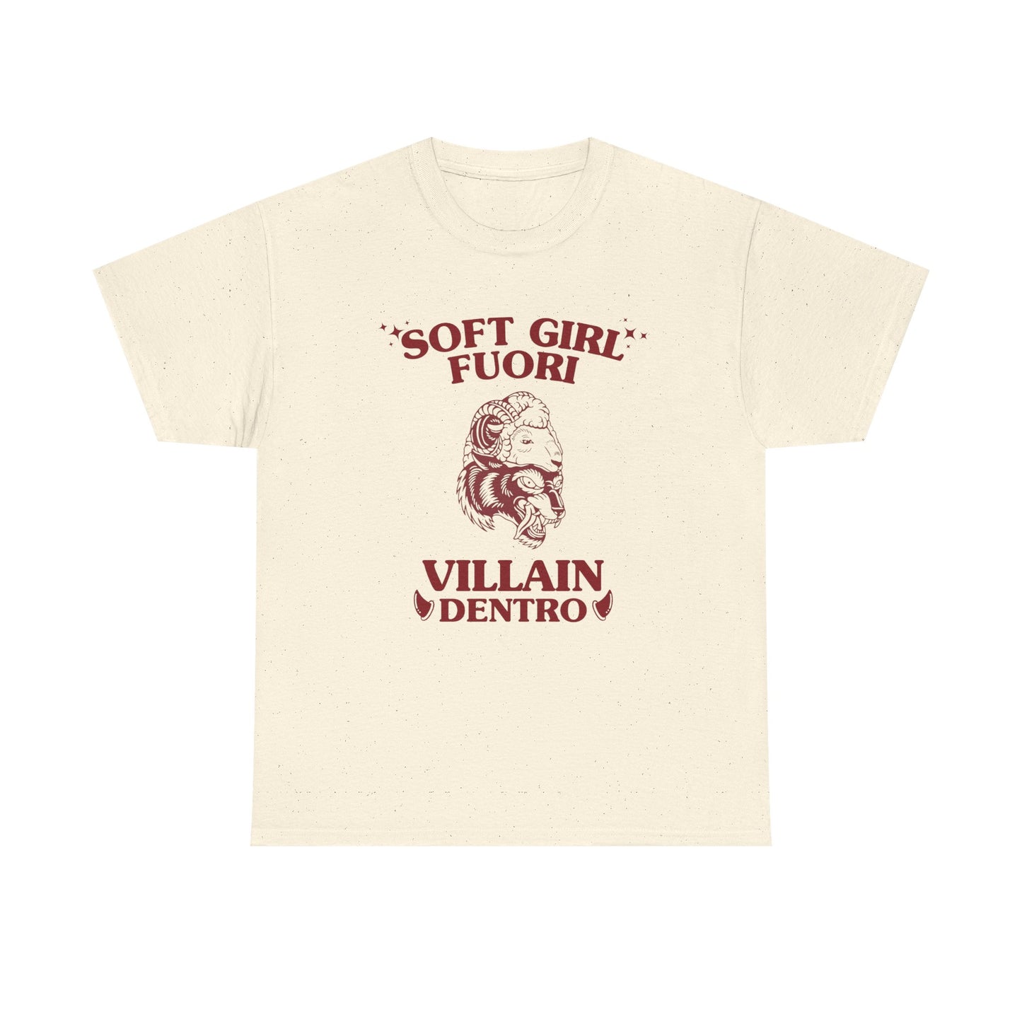 Soft girl fuori, villain dentro - T-SHIRT