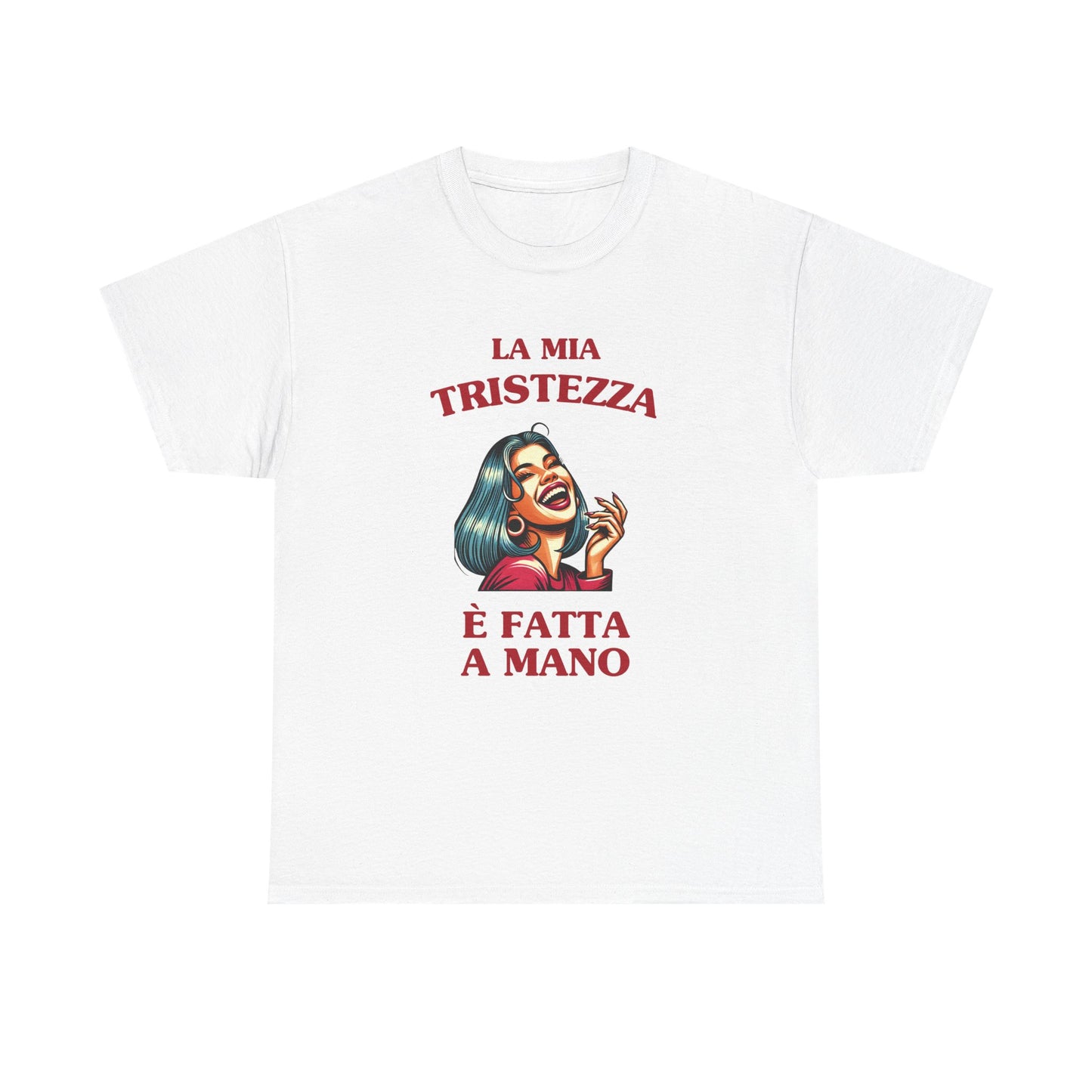 La mia tristezza è fatta a mano - T-SHIRT
