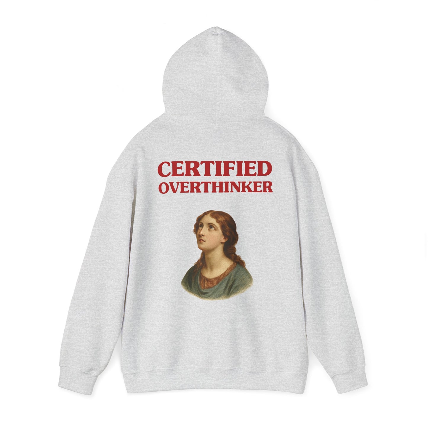Certified overthinker - BACK DESIGN - HOODIE