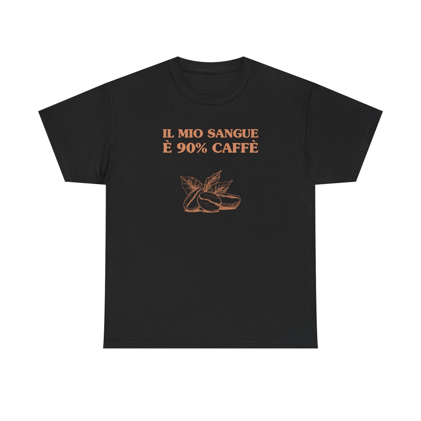 Il mio sangue è 90% caffè - T-SHIRT