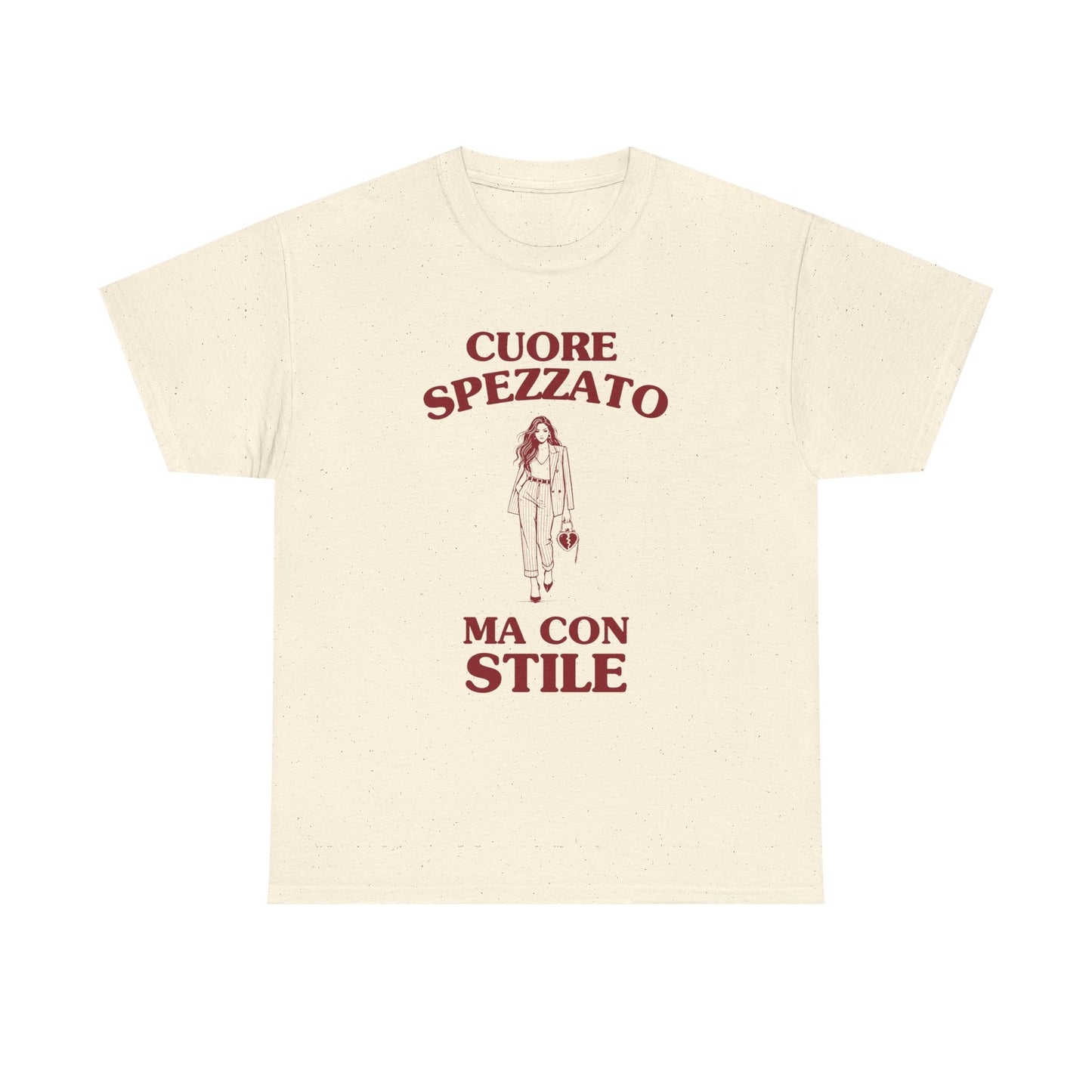 Cuore spezzato, ma con stile - T-SHIRT