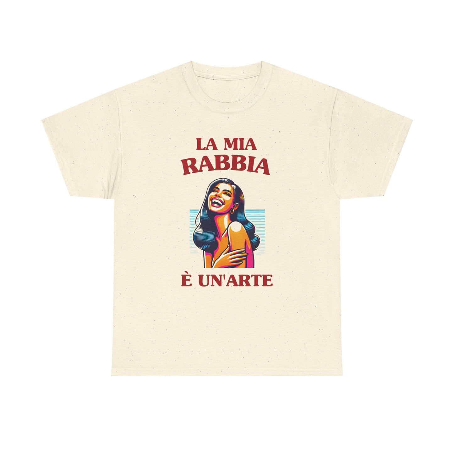 La mia rabbia è un'arte - T-SHIRT