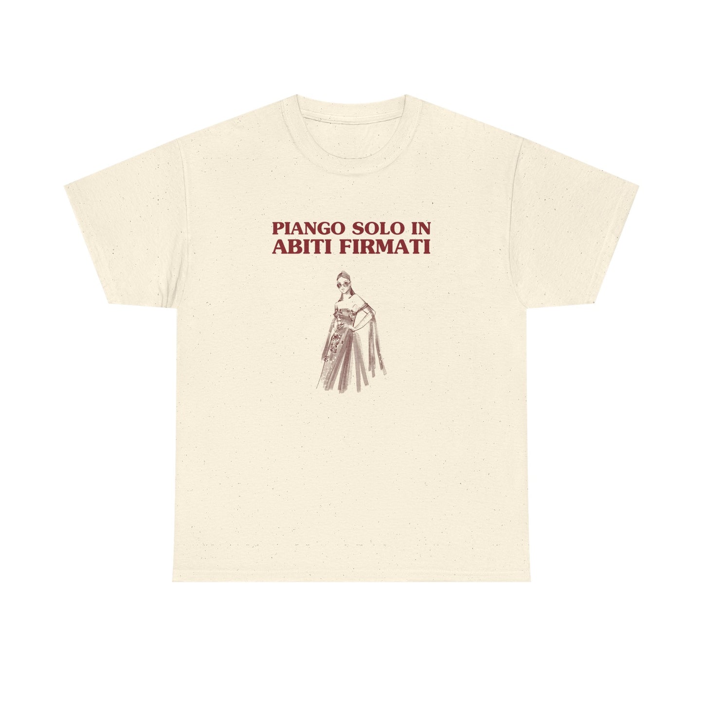Piango solo in abiti firmati - T-SHIRT