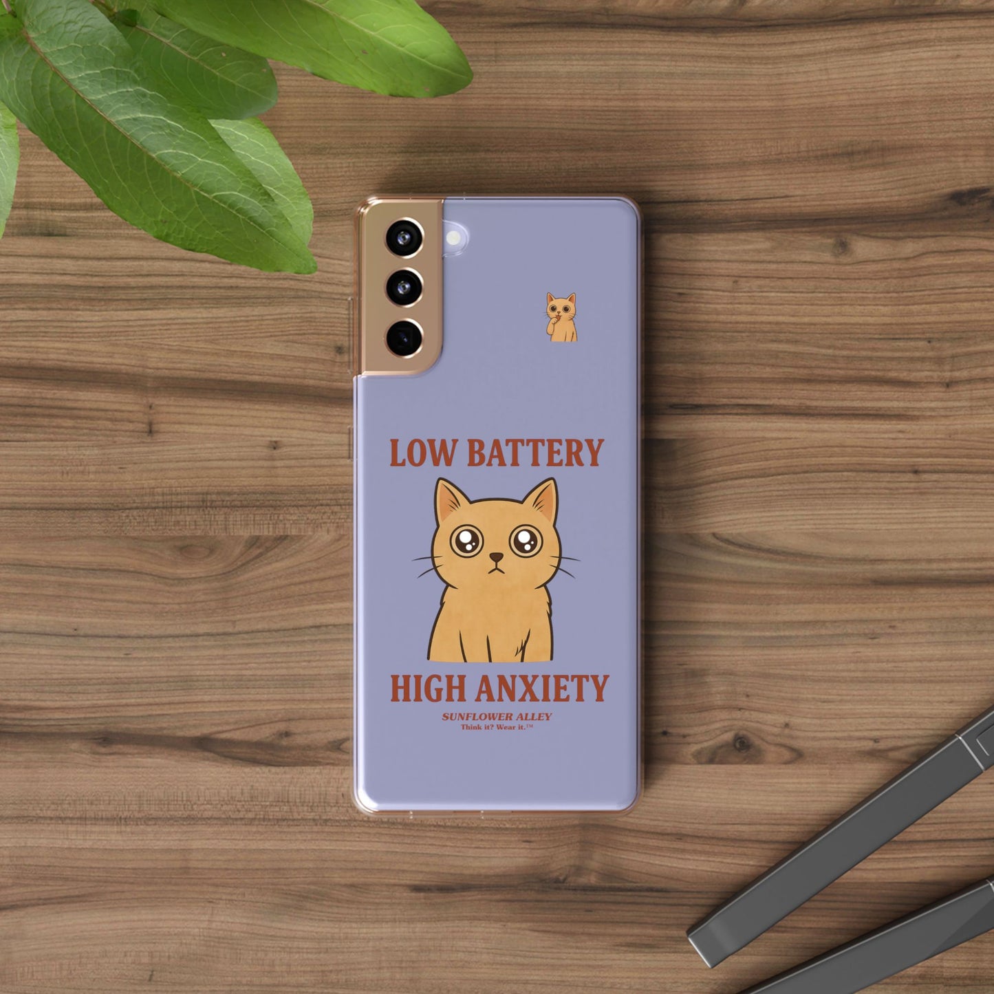 Low battery, High anxiety - PHONE CASE