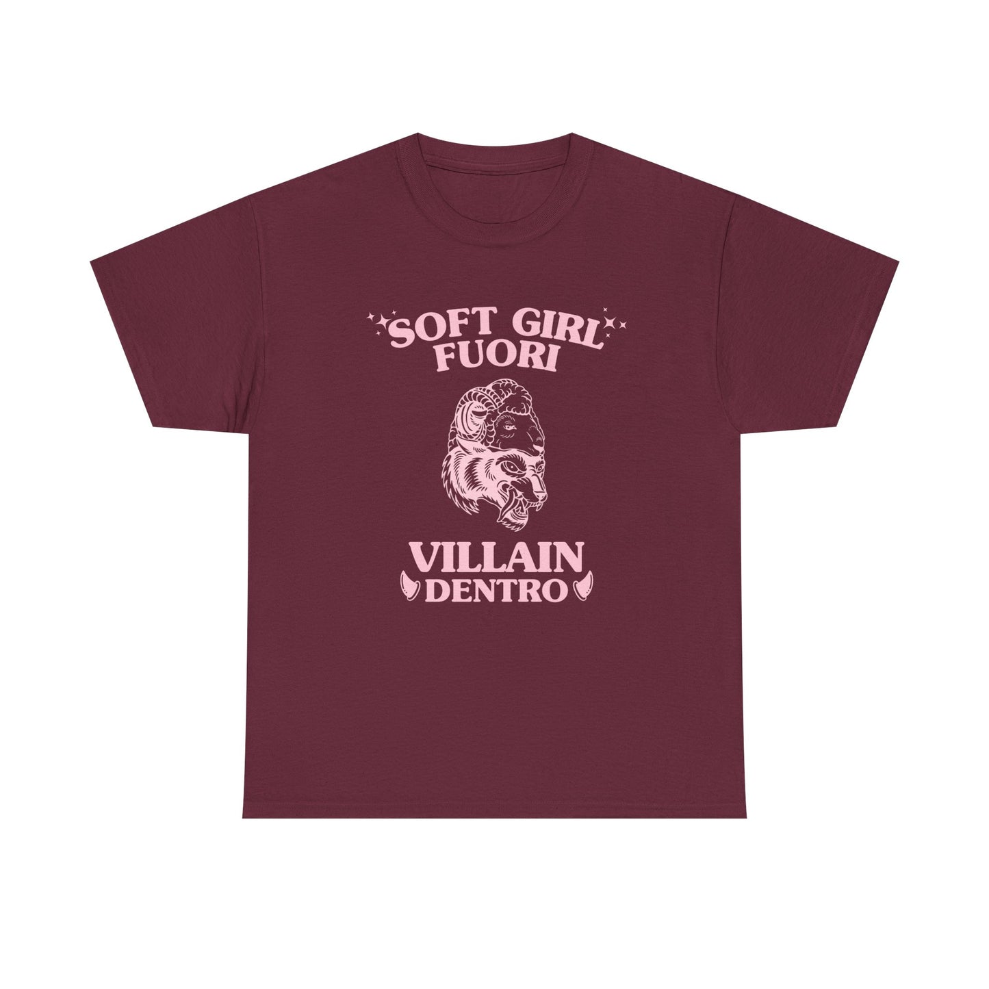 Soft girl fuori, villain dentro - T-SHIRT