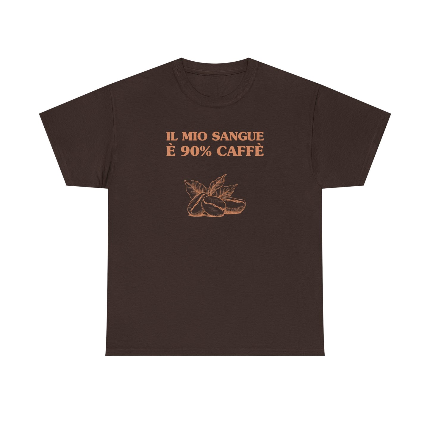 Il mio sangue è 90% caffè - T-SHIRT