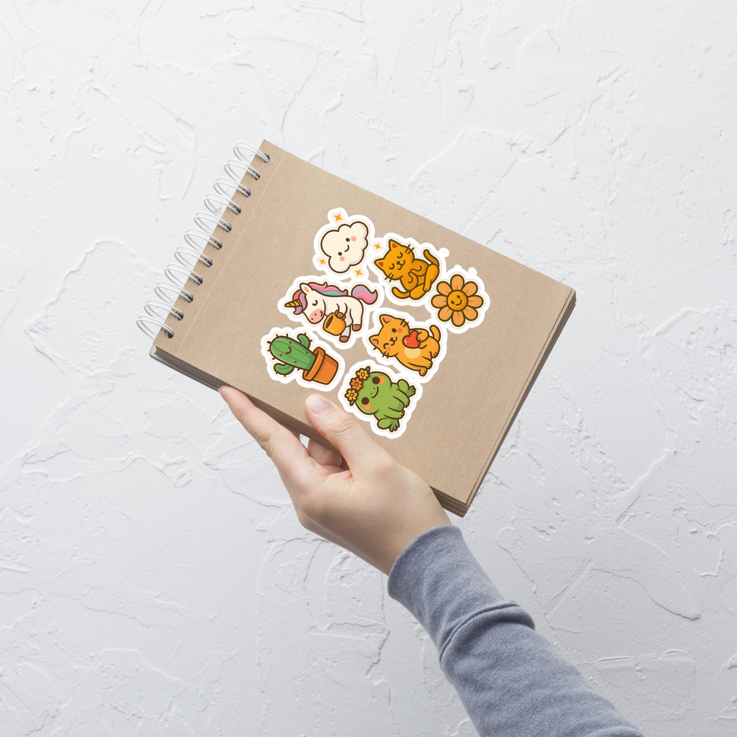Cute Cartoons - STICKER SHEET