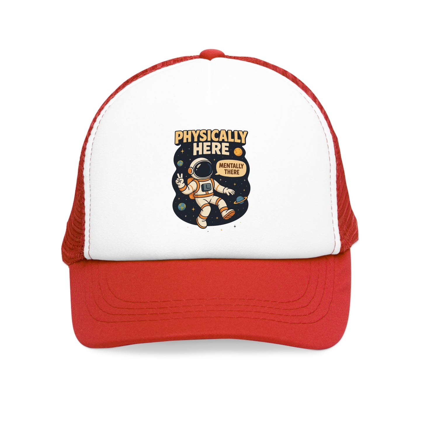 Physically here, mentally there - MESH CAP