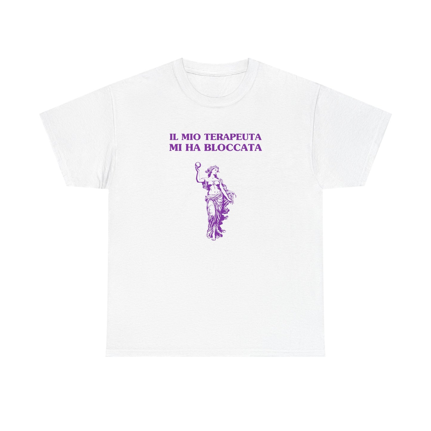 Il mio terapeuta mi ha bloccata - T-SHIRT