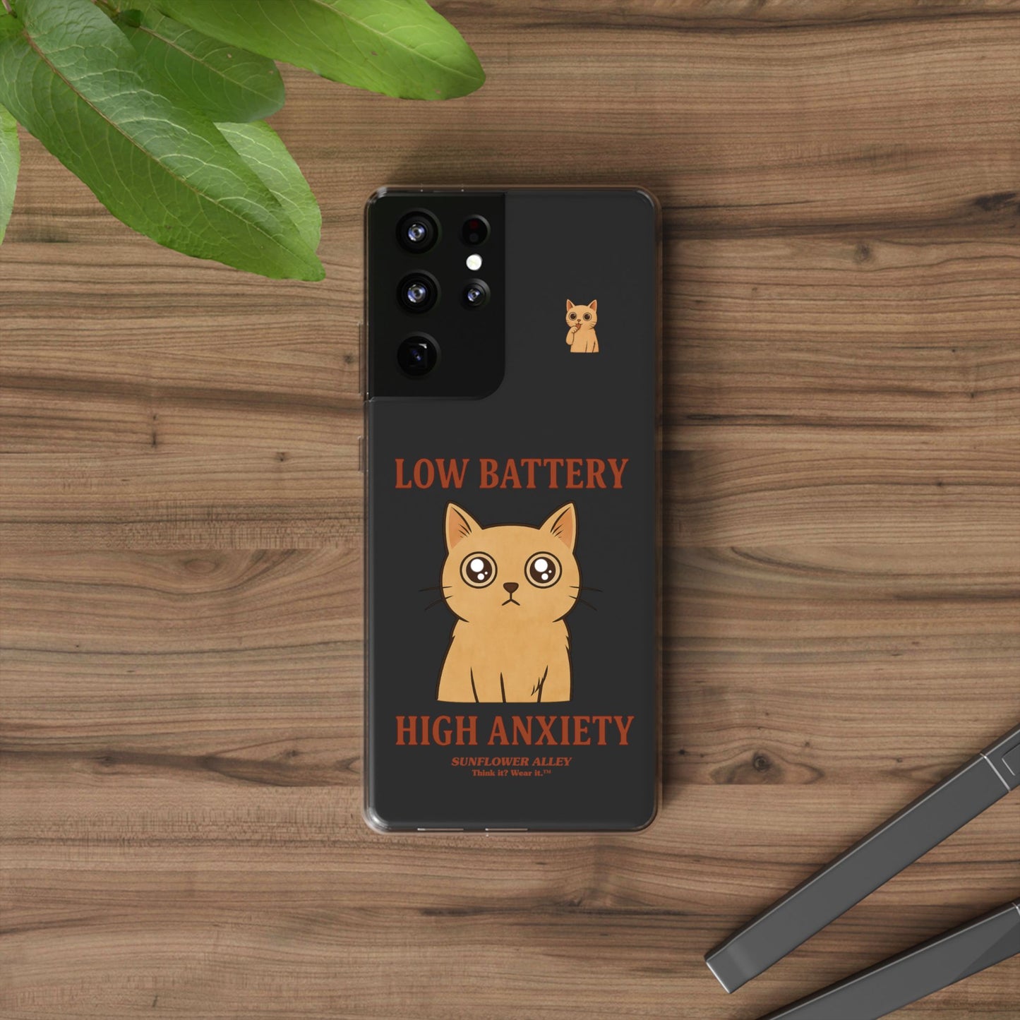 Low battery, High anxiety - PHONE CASE