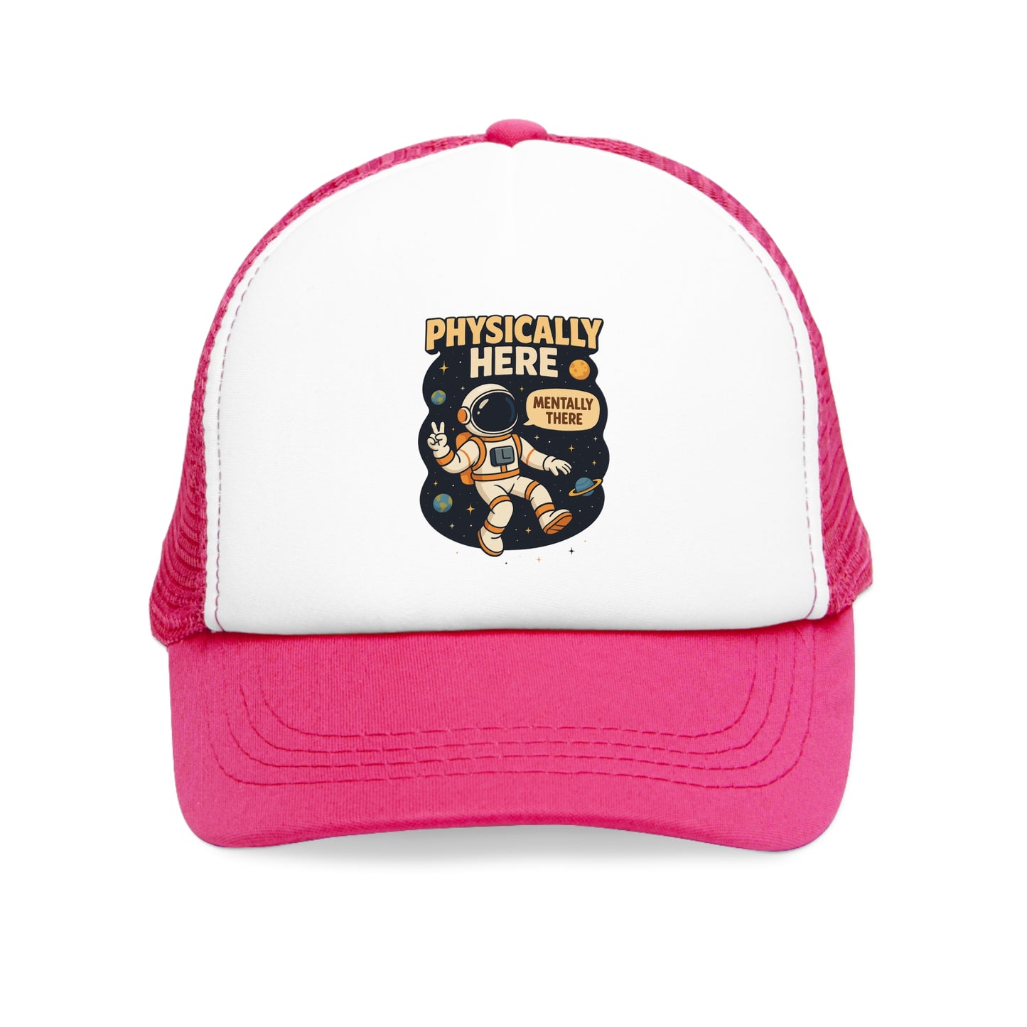 Physically here, mentally there - MESH CAP