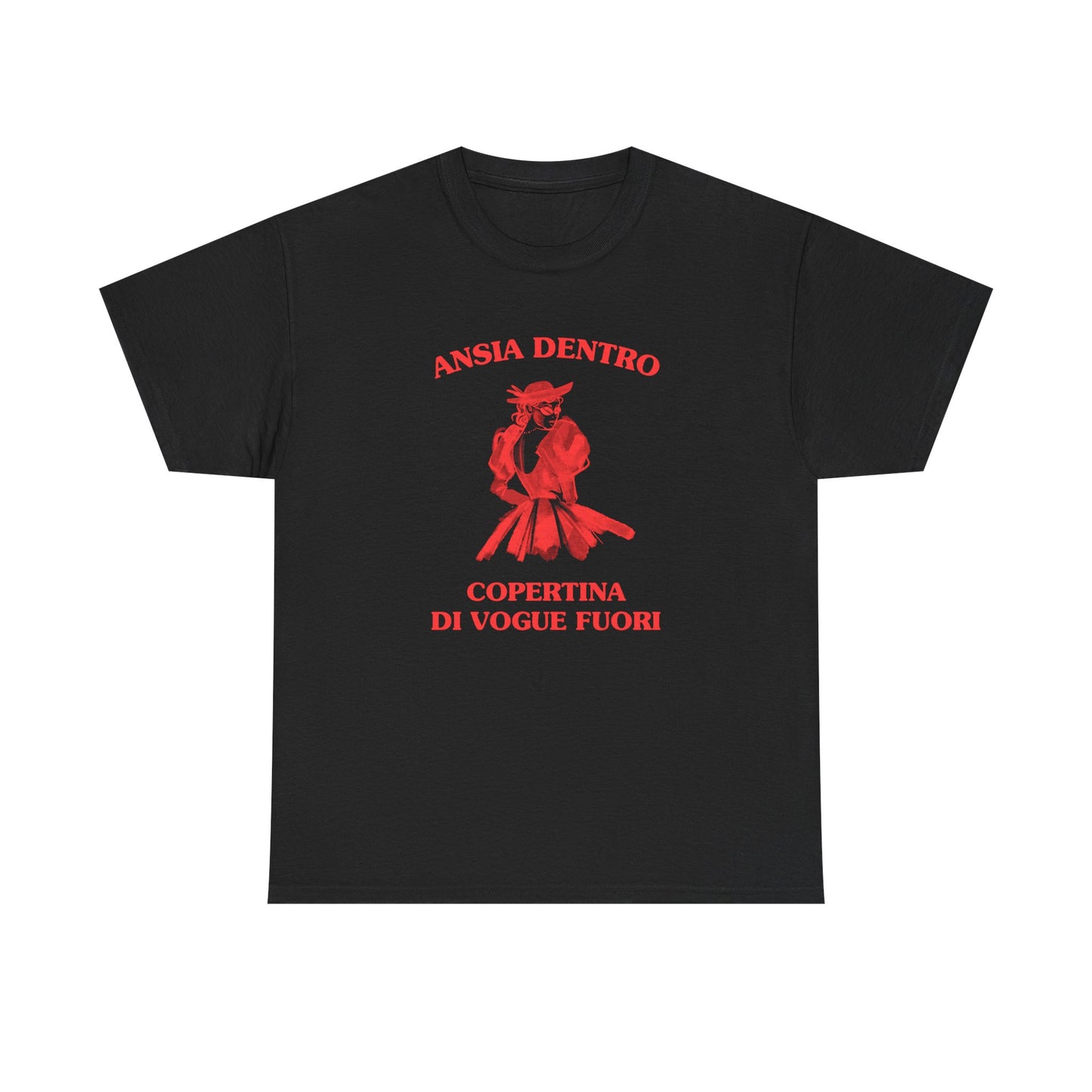 Ansia dentro, copertina di vogue fuori - T-SHIRT