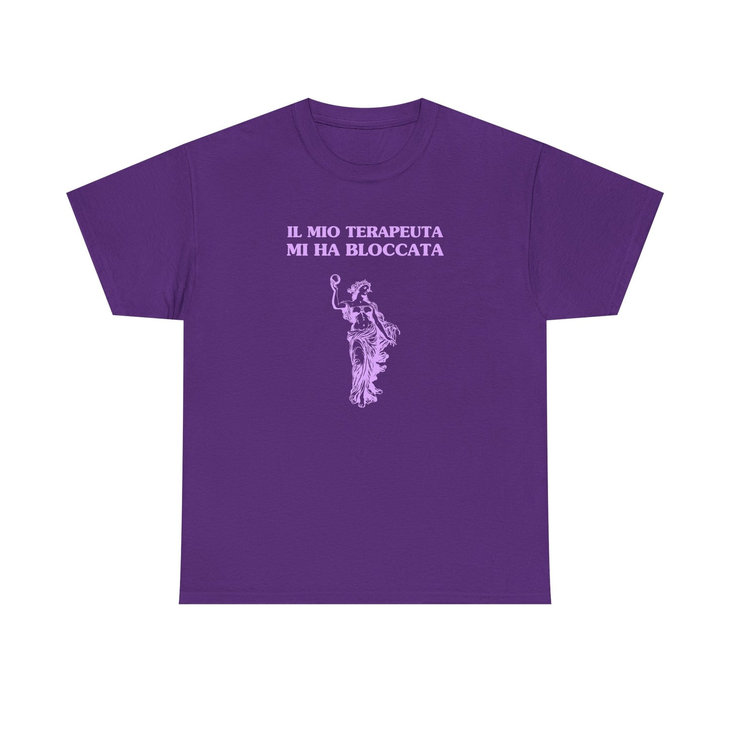 Il mio terapeuta mi ha bloccata - T-SHIRT