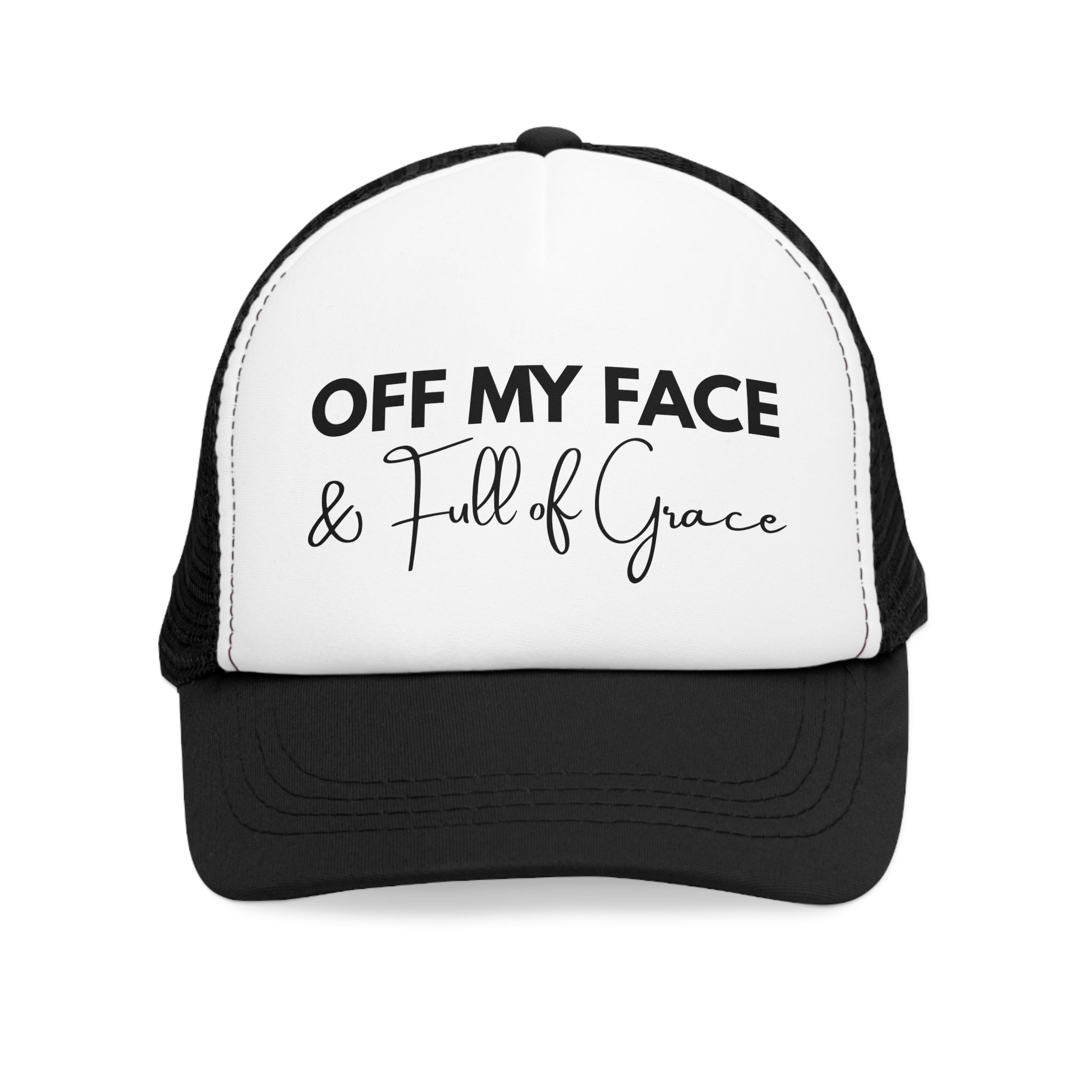 Off my face & full of grace - MESH CAP