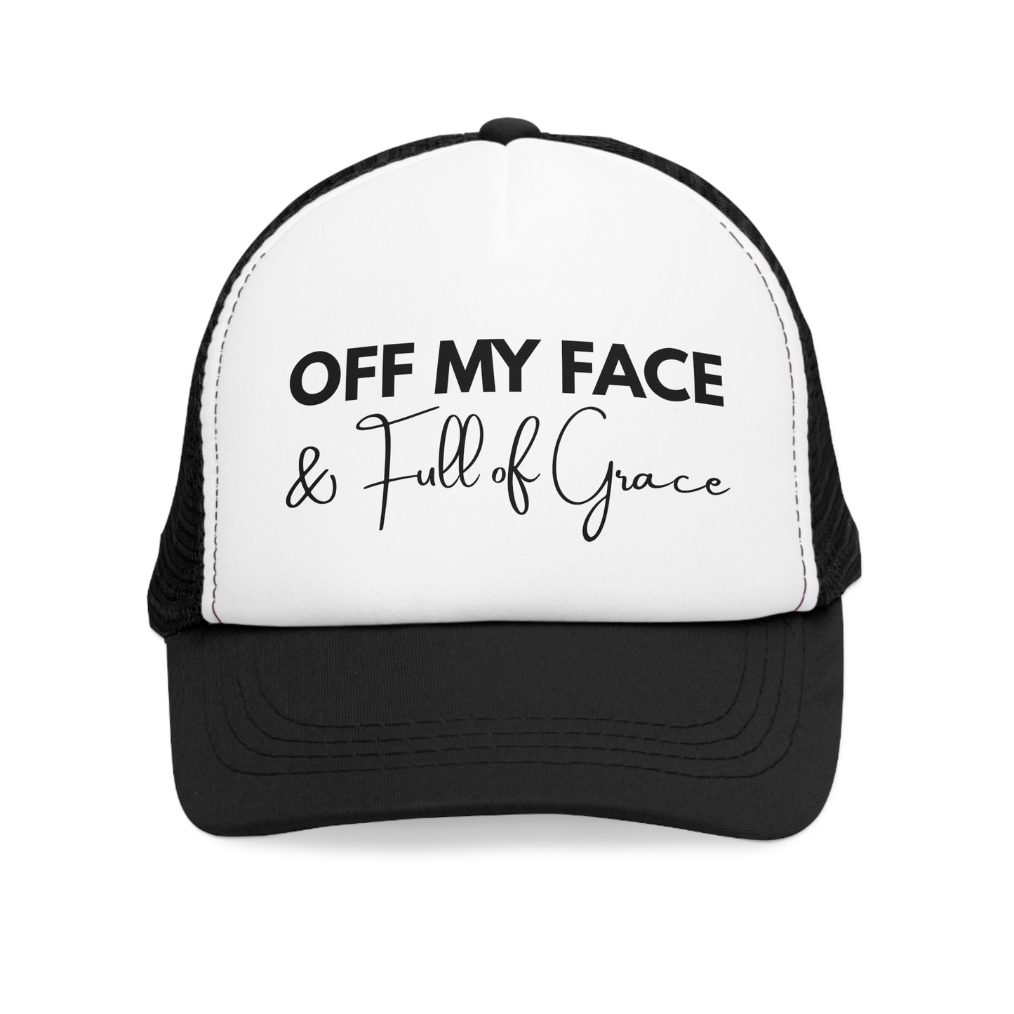 Off my face & full of grace - MESH CAP