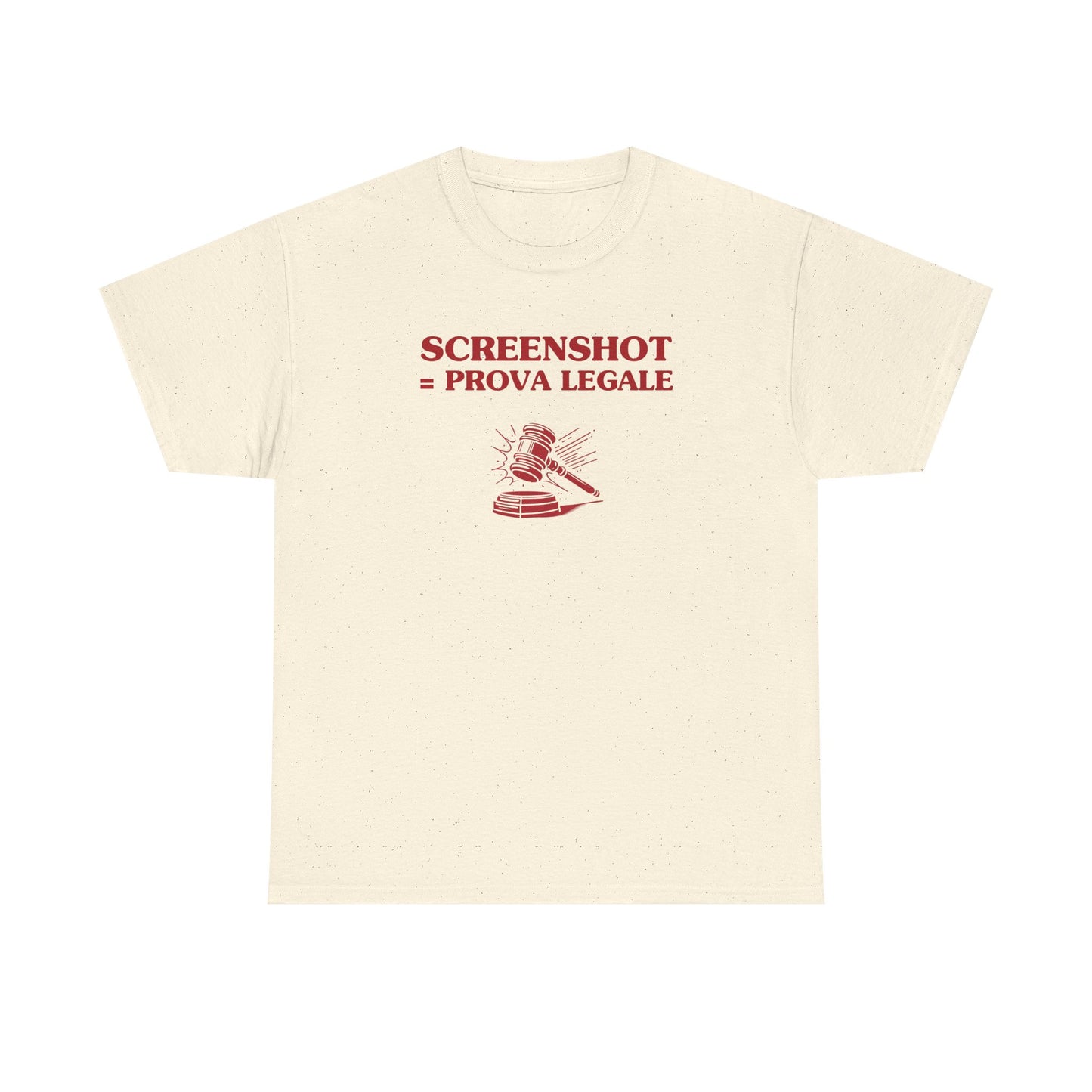 Screenshot = prova legale - T-SHIRT