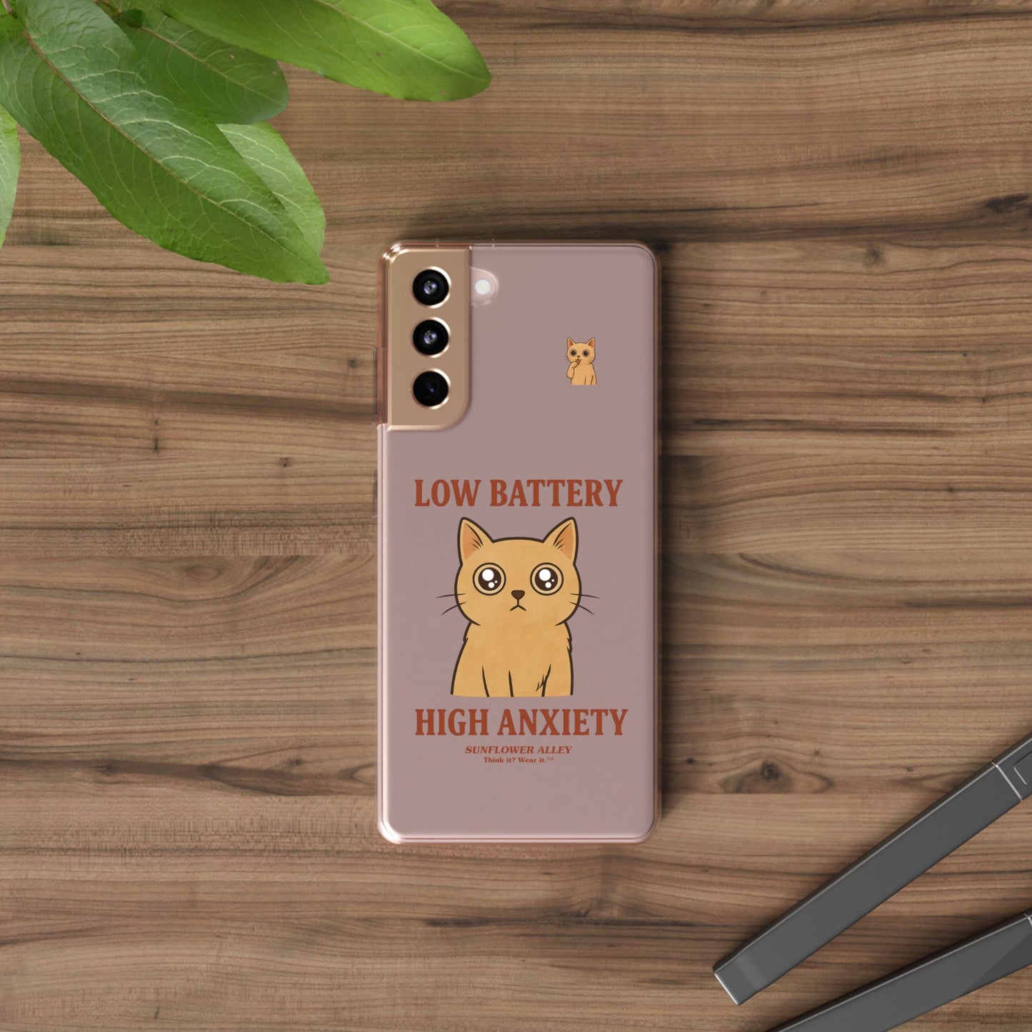Low battery, High anxiety - PHONE CASE