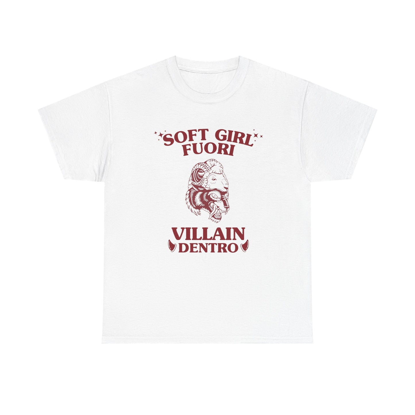 Soft girl fuori, villain dentro - T-SHIRT