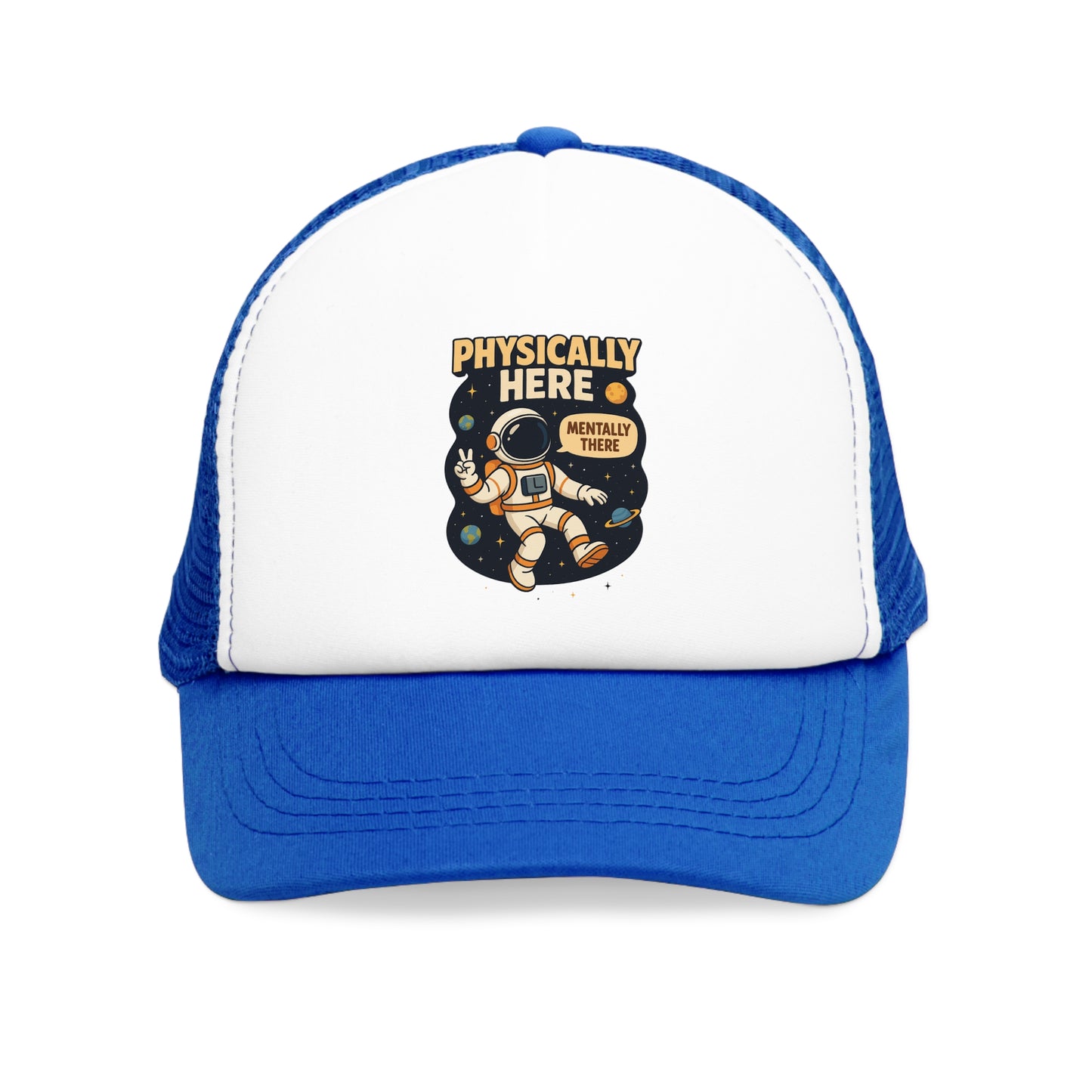 Physically here, mentally there - MESH CAP