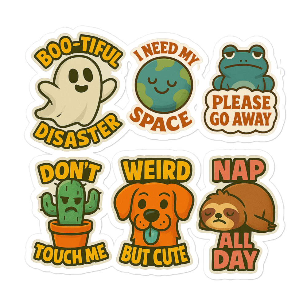 Cartoon Classics - STICKER SHEET
