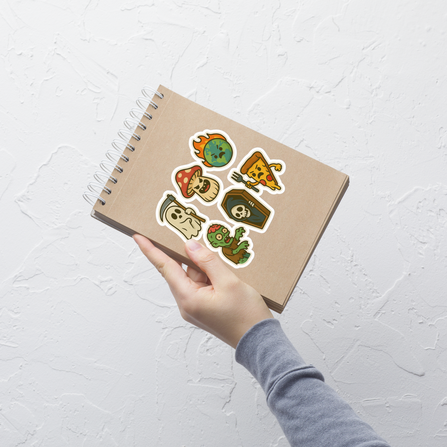 Dark Cartoons - STICKER SHEET