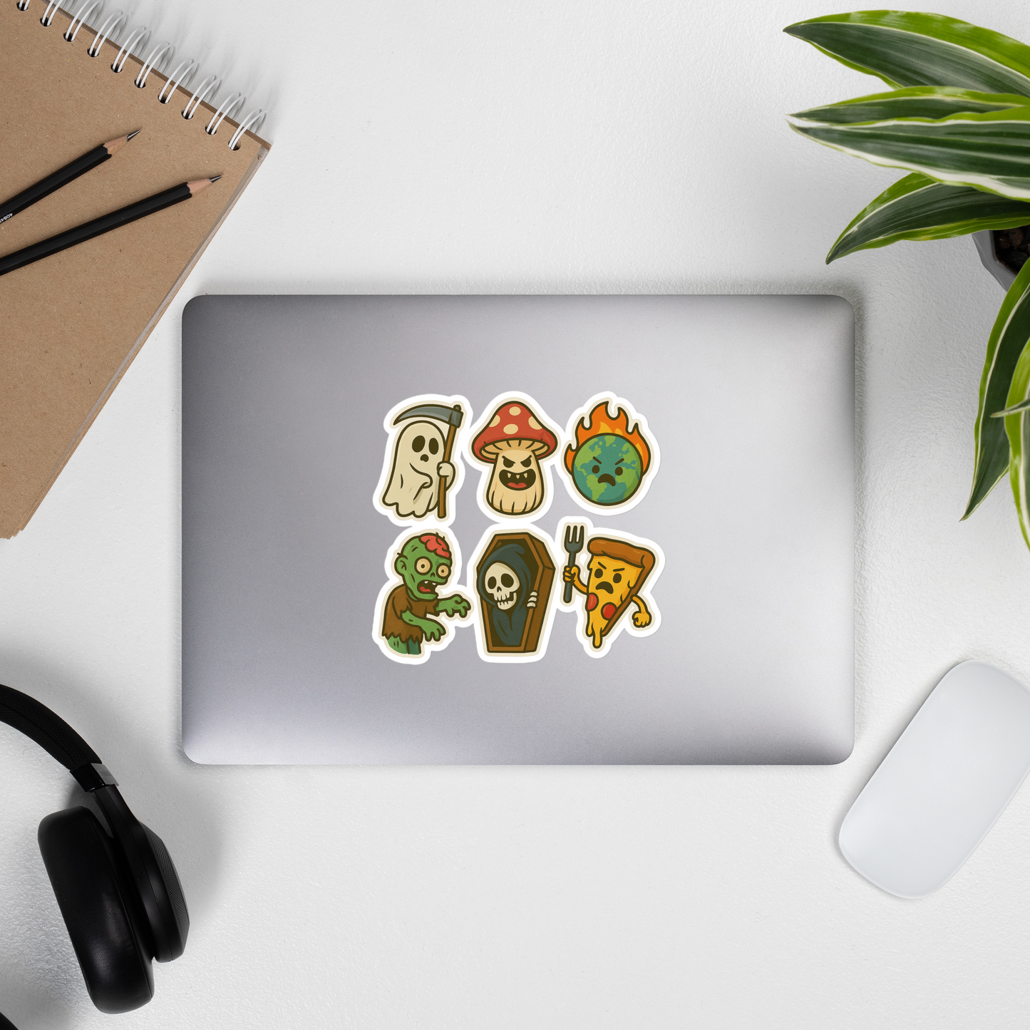 Dark Cartoons - STICKER SHEET